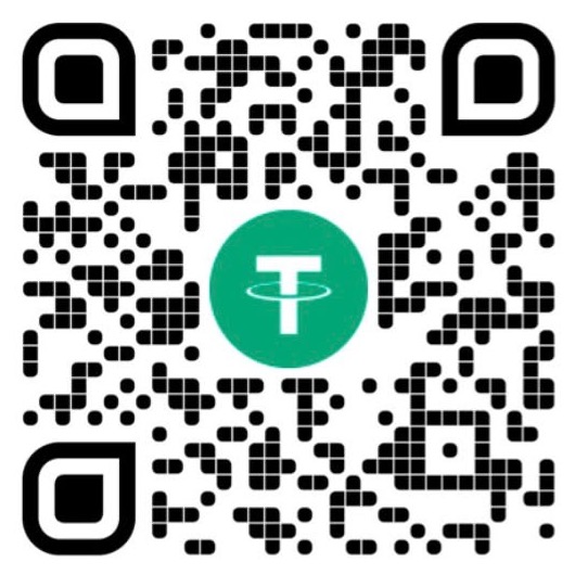 Código QR de la wallet USDT en red Tron